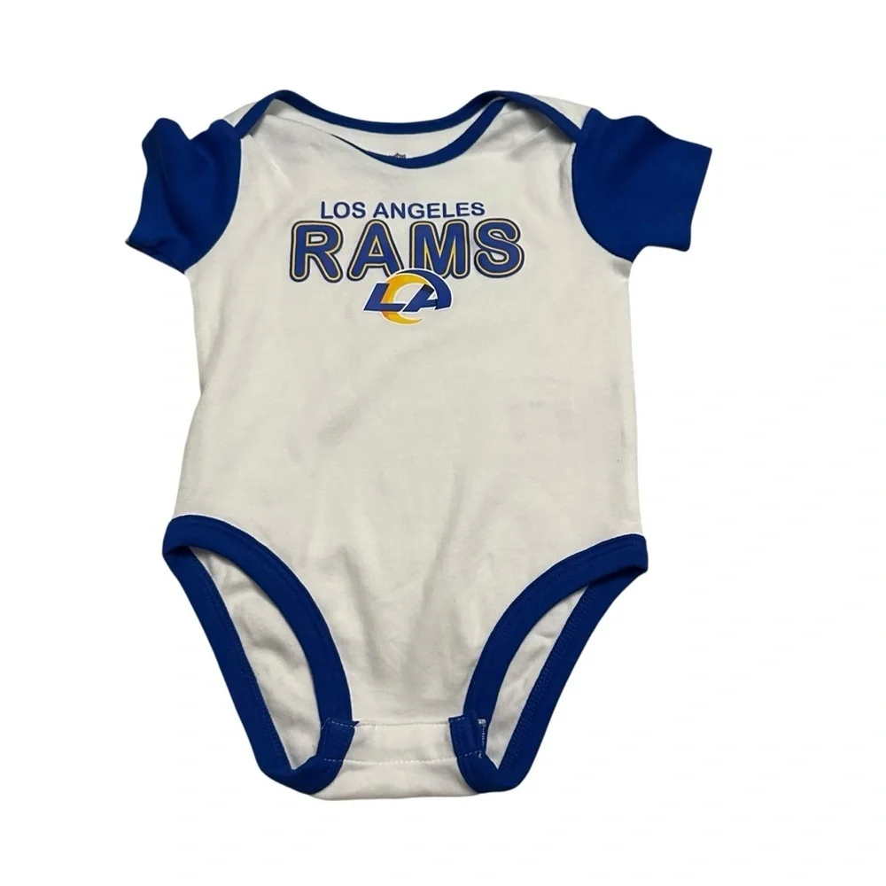 NFL Los Angeles Rams Blue and White Bodysuit